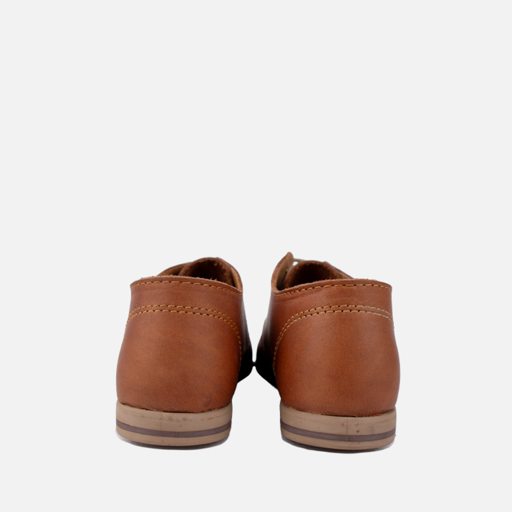 Hedgehogs Autumn Classic Leather Lace-Up Shoe