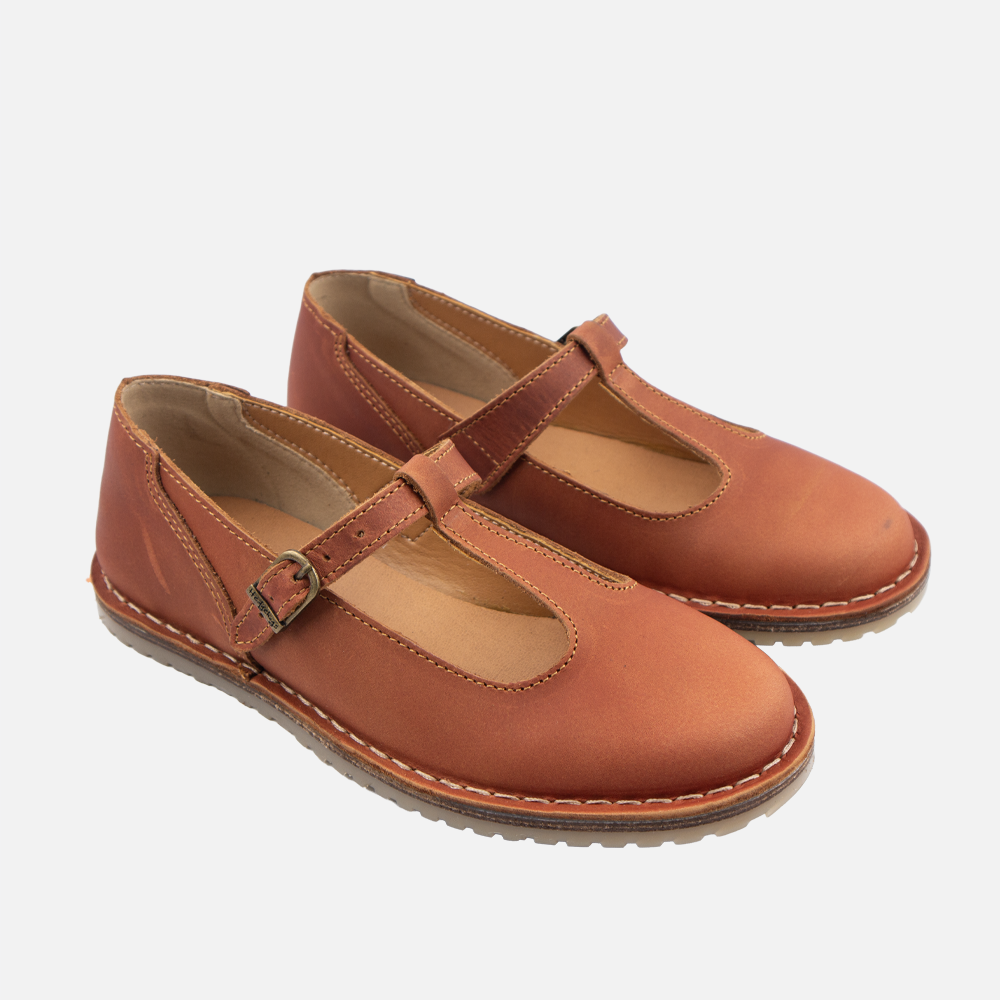 Hedgehogs Kylie Shoe Havana Walnut