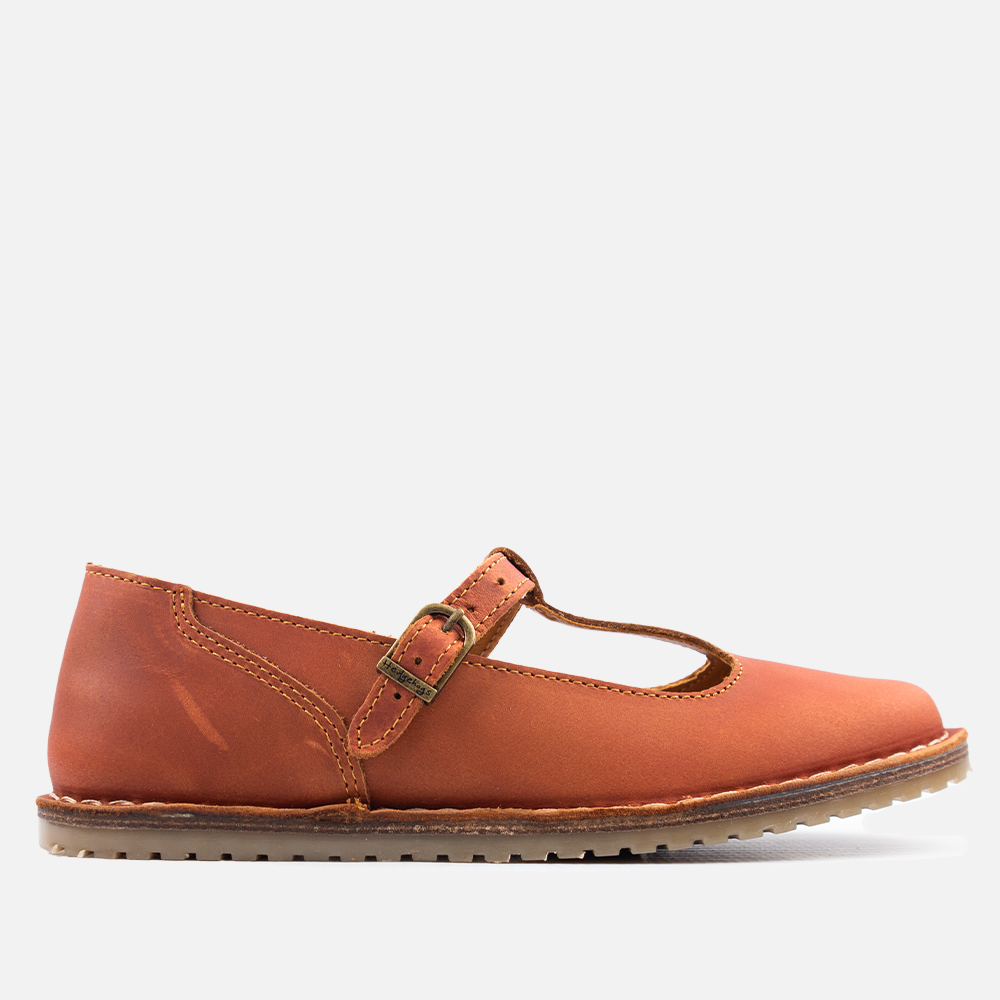 Hedgehogs Kylie Shoe Havana Walnut
