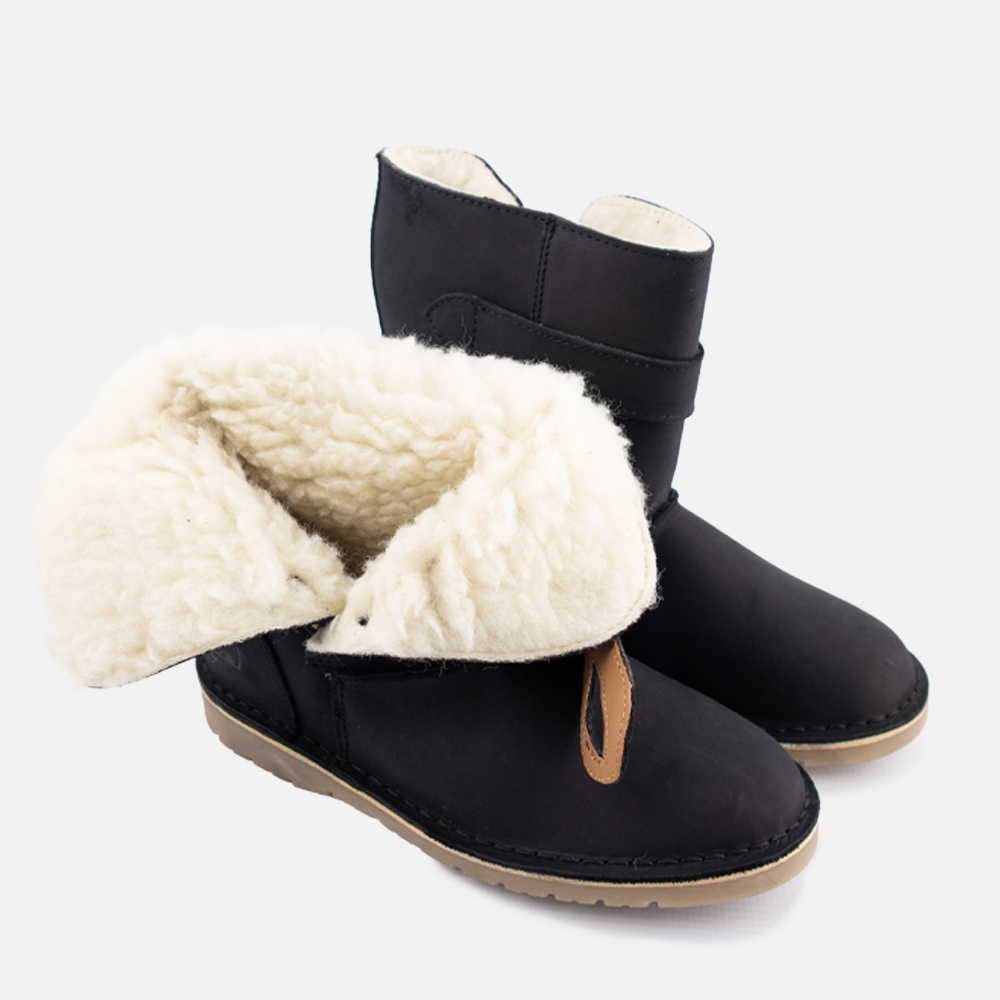 Igloo Alaska Winter Boot Black Nubuck