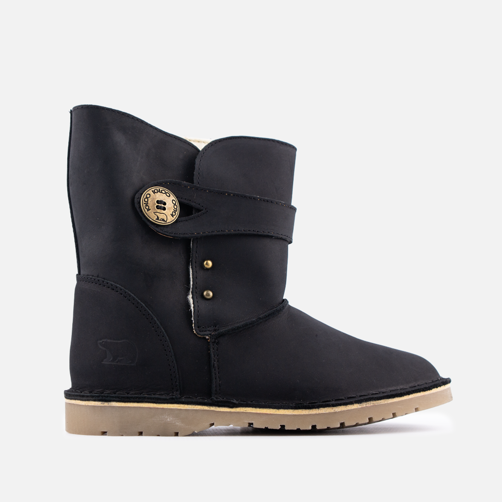 Igloo Alaska Winter Boot Black Nubuck