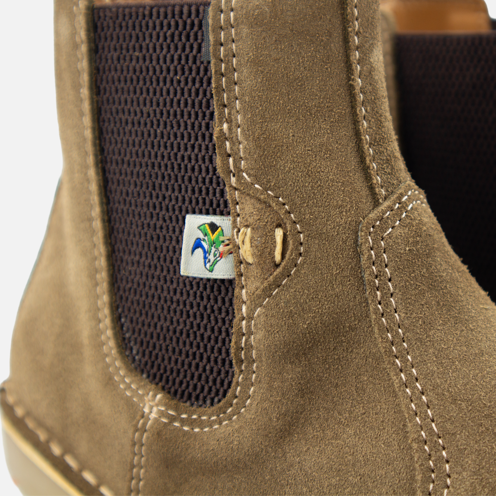 Wolf Rock MADE IN ZA Harlow Boot Olive Suede