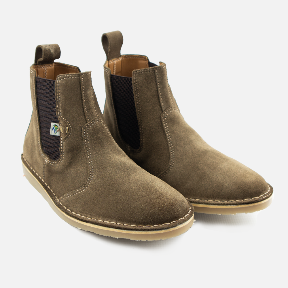 Wolf Rock MADE IN ZA Harlow Boot Olive Suede