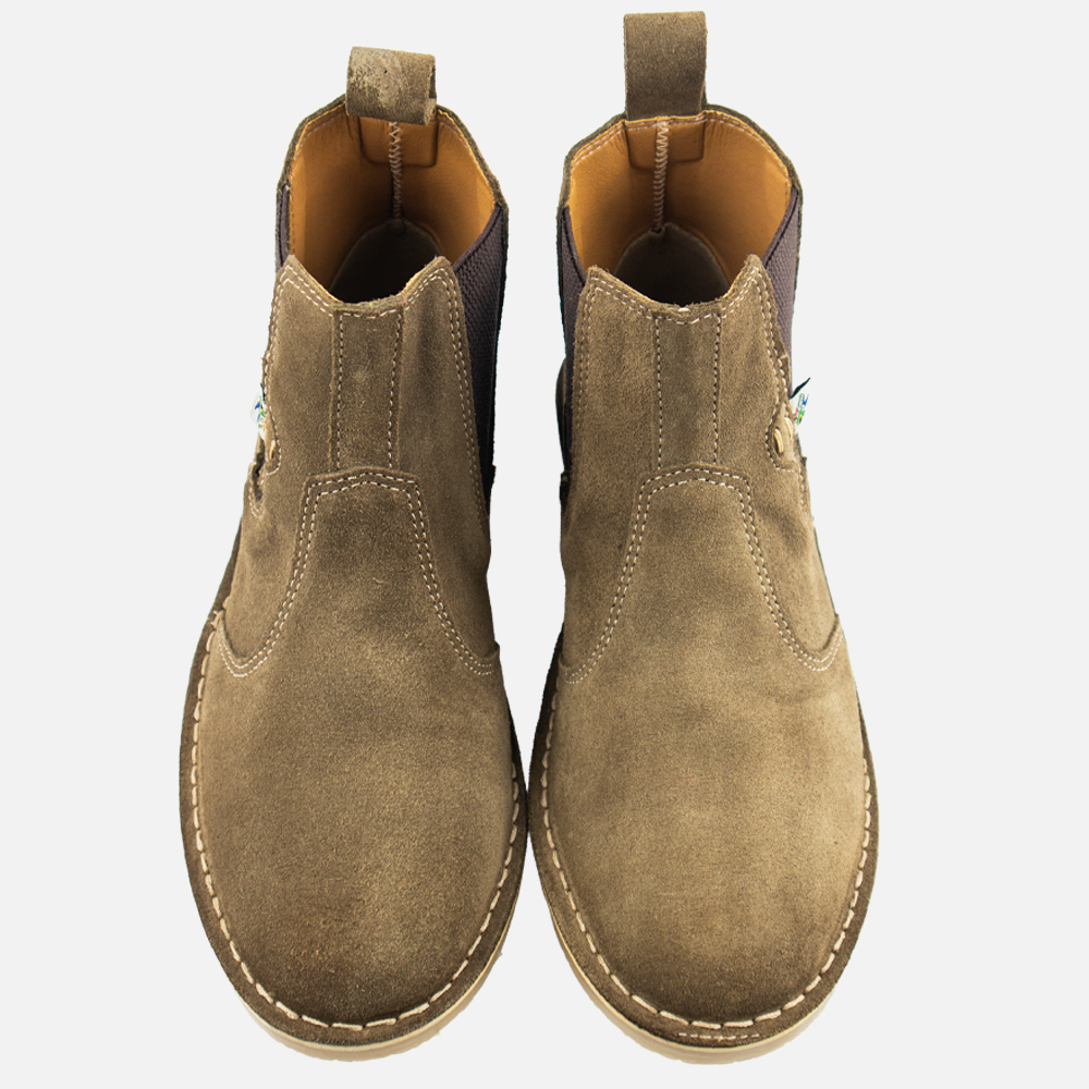 Wolf Rock MADE IN ZA Harlow Boot Olive Suede