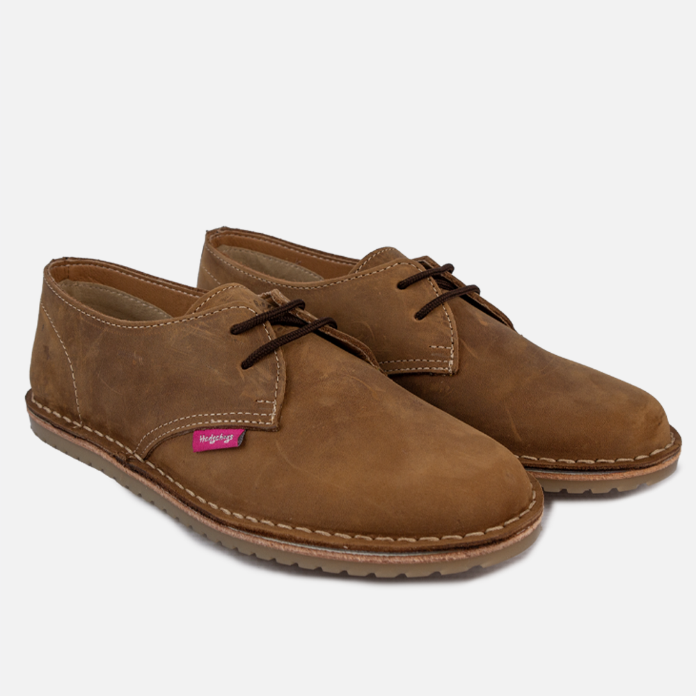 A pair of Hedgehogs Michelle ladies leather stitchdown shoe.